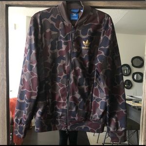 Adidas Men’s Camouflage Track Jacket